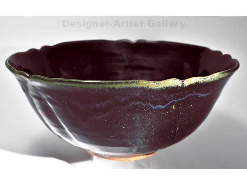 Malcolm Wright Tenmoku with Chun Bowl